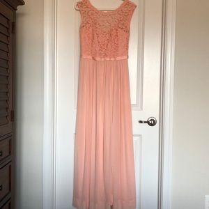 Bellini David’s Bridal Bridesmaid dress